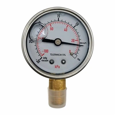 2000 psi υδραυλικό μετρητή πίεσης